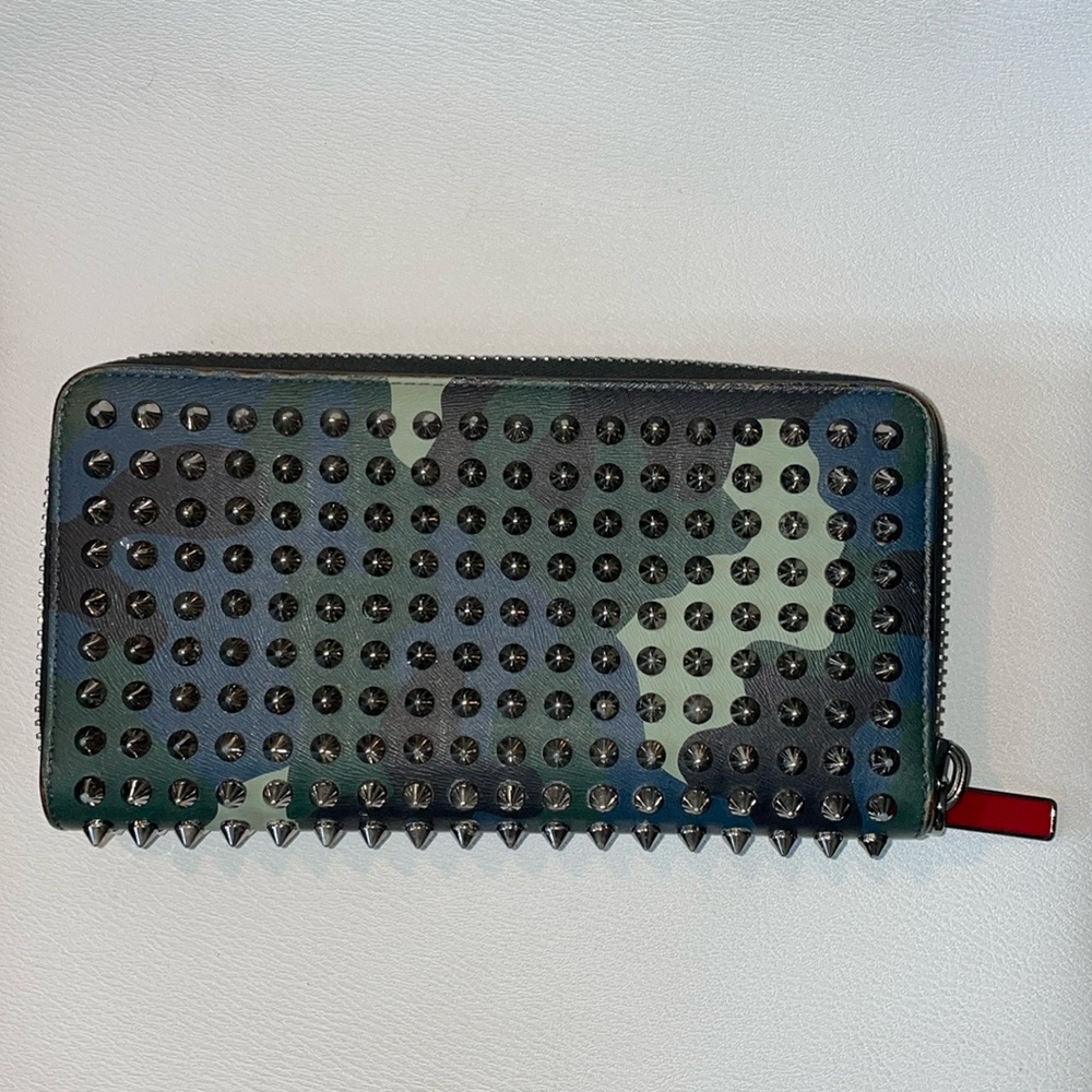 Christian Louboutin Camo Stud Wallet Preowned
